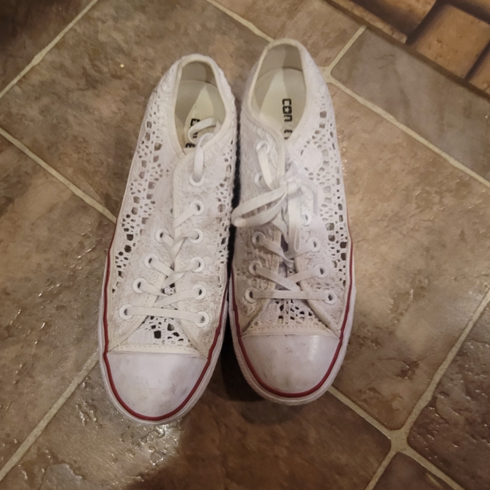 White Converse
